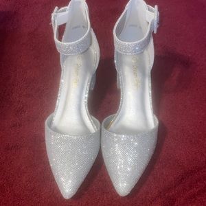 Dream Paris sparkle glam low heel
